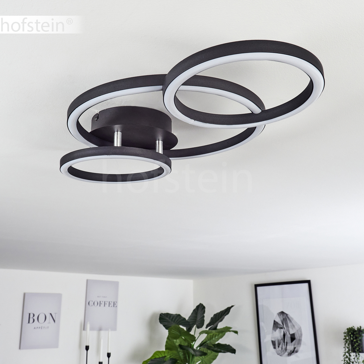Briloner LED Deckenlampe Deckenleuchte Wohnzimmer Warmweiß Flur